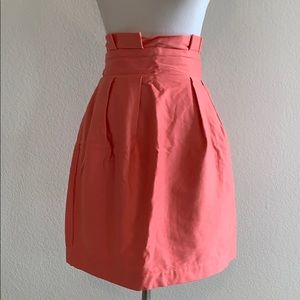 The Carolina Bow Sorority Skirt Coral
